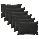 vidaXL Kussensloop 2 pcs HOUTEN Blauw 30 x 30 cm Fluweel