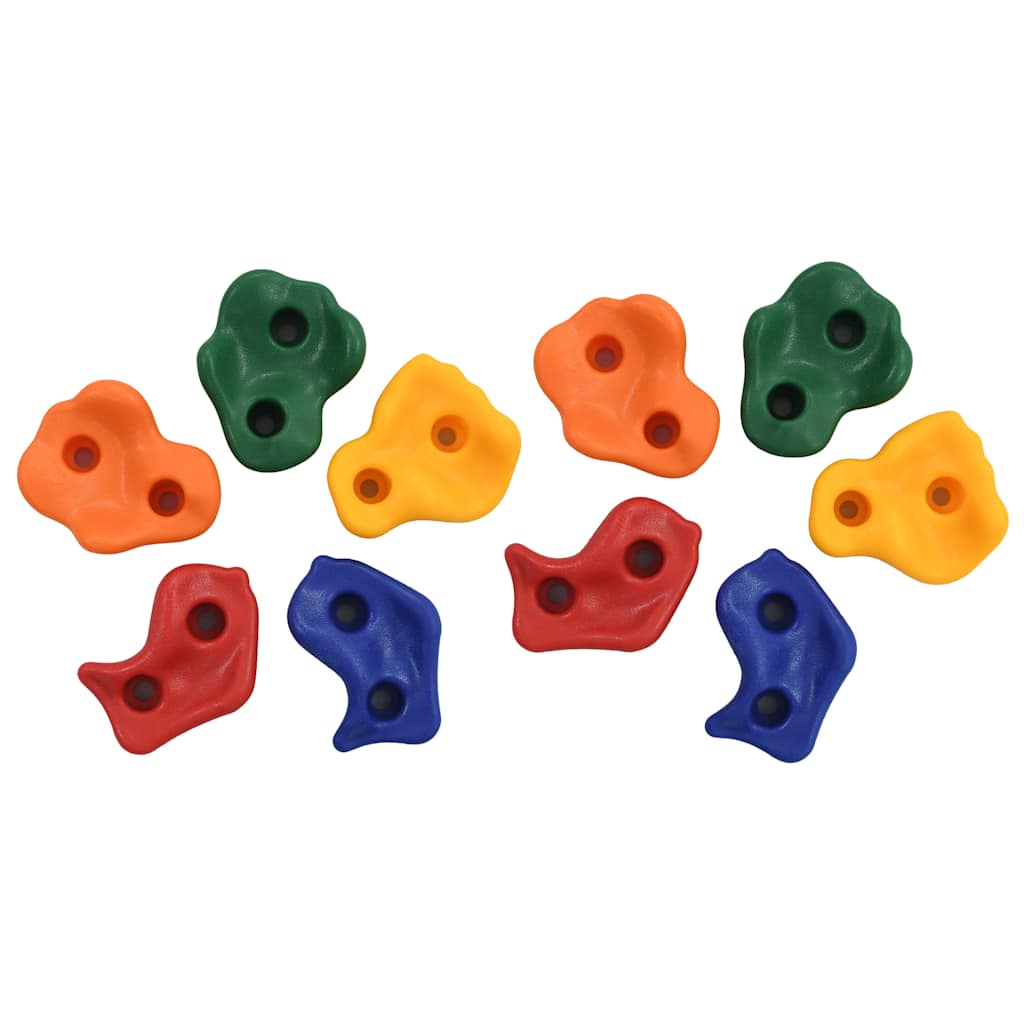 vidaXL Climbing Stones 20 pcs PE multicolour