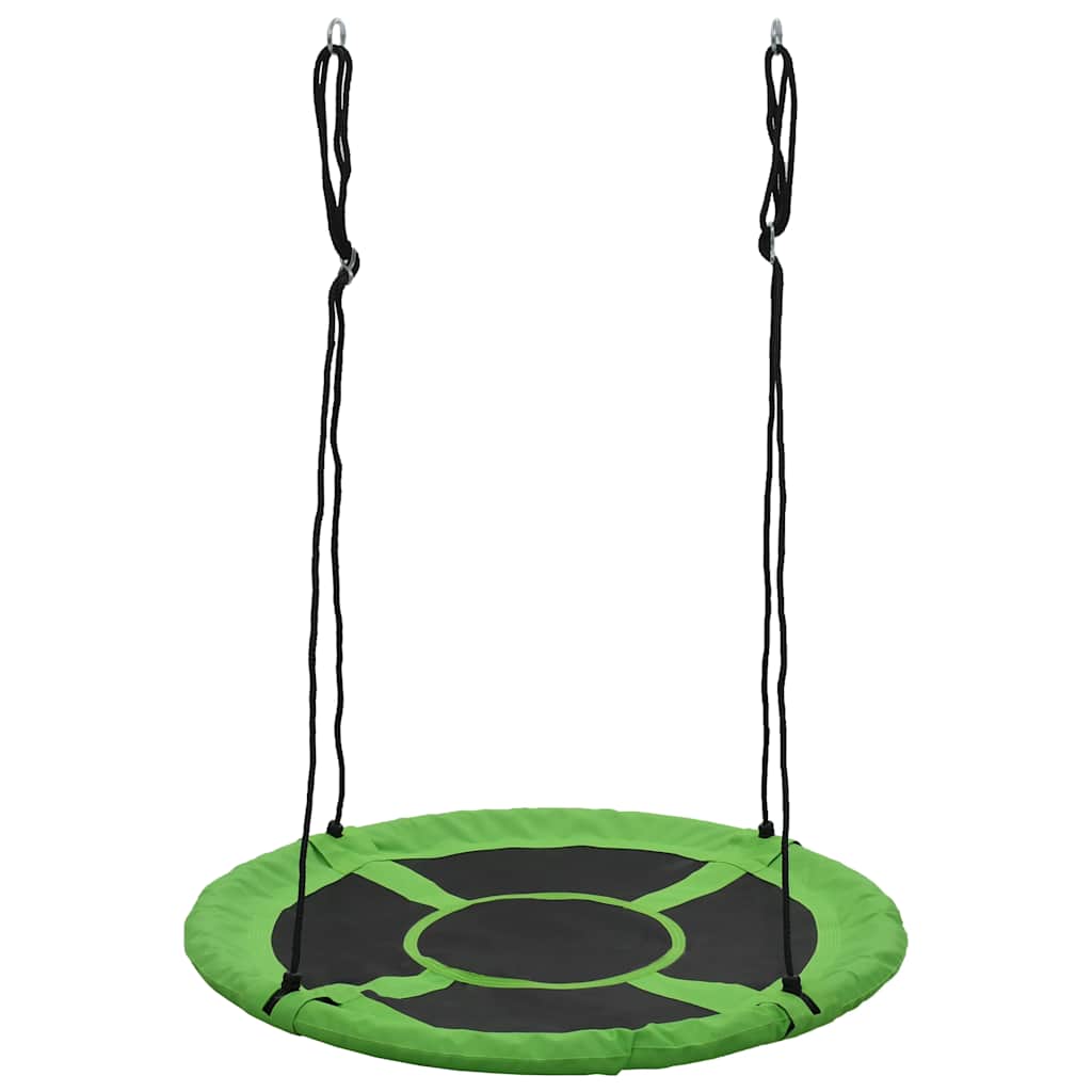 vidaXL Schommel 100 kg 110 cm groen