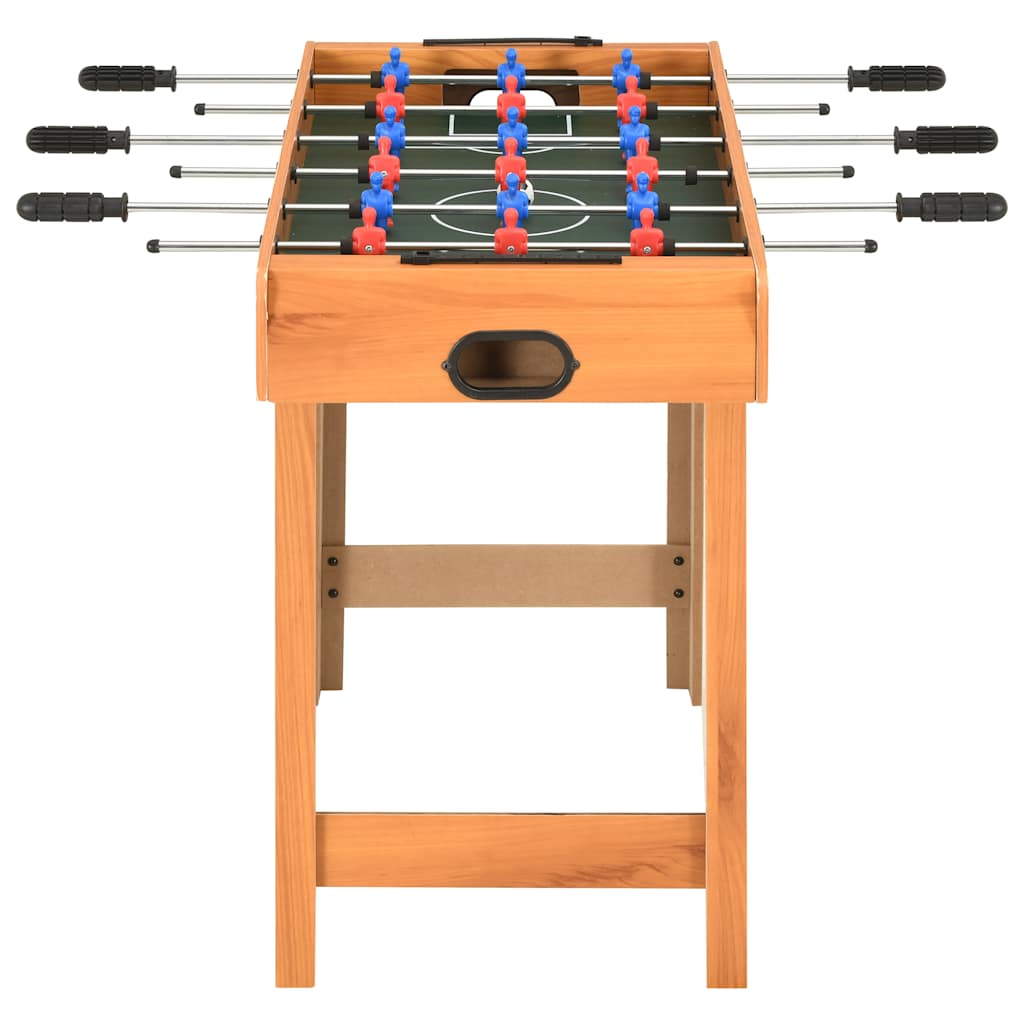 vidaXL Voetbaltafel mini 69x37x62 cm esdoorn