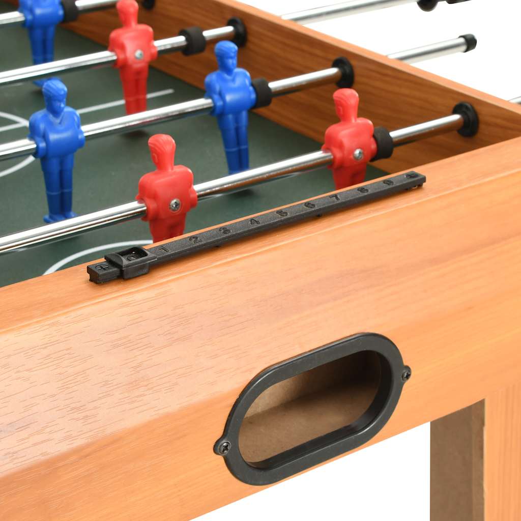vidaXL Voetbaltafel mini 69x37x62 cm esdoorn