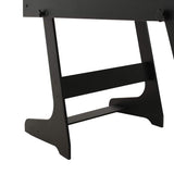 vidaXL Foldable Foosball Table 121x61x80 cm Black