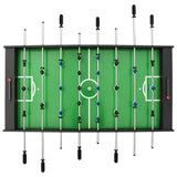 vidaXL Foldable Foosball Table 121x61x80 cm Black