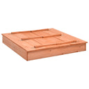 vidaXL Zandbak 95x90x15 cm vurenhout blanc