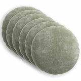 vidaXL Kussensloop 6 st HEERLEN Donkergrijs 30 x 30 cm Chenille Stof