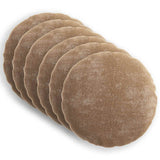 vidaXL Kussensloop 6 st HEERLEN Donkergrijs 30 x 30 cm Chenille Stof