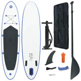 vidaXL Stand Up Paddleboardset opblaasbaar rood en wit