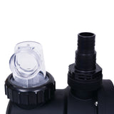 vidaXL Zandfilterpomp met timer 450 W 25 L