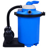 vidaXL Zandfilterpomp met timer 450 W 25 L