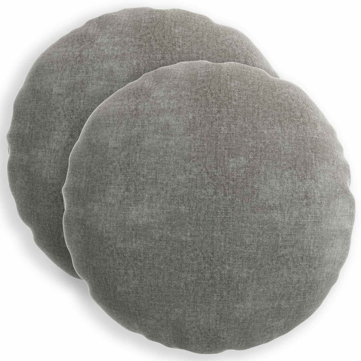 vidaXL Kussensloop 6 st HEERLEN Donkergrijs 30 x 30 cm Chenille Stof