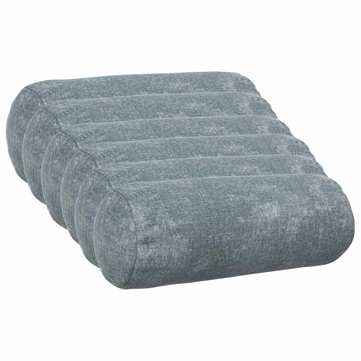 vidaXL Kussensloop 6 st HEERLEN Donkergrijs 30 x 30 cm Chenille Stof