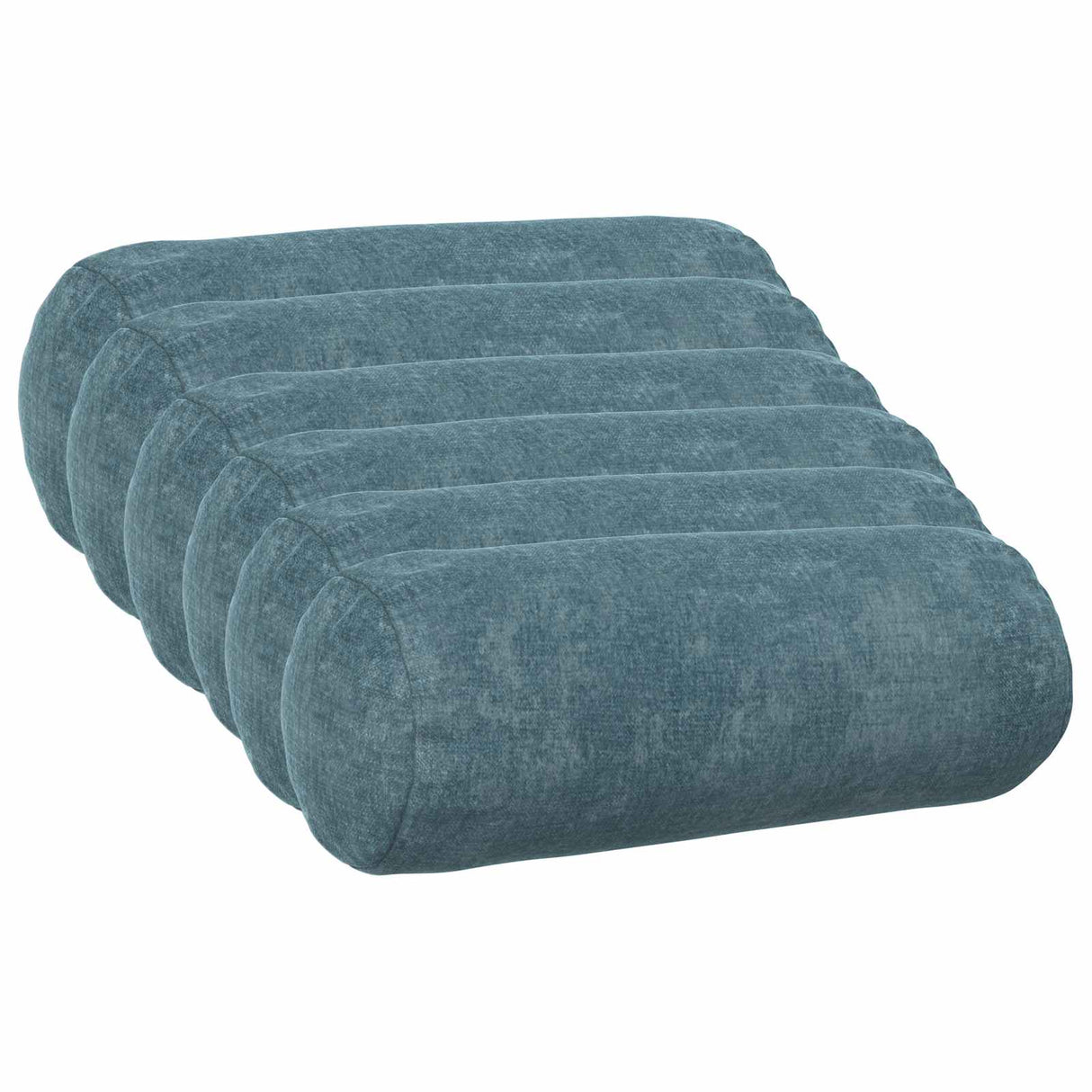 vidaXL Kussensloop 6 st HEERLEN Donkergrijs 30 x 30 cm Chenille Stof