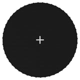 vidaXL Springmat voor 10 feet/3,05 m ronde trampoline stof zwart