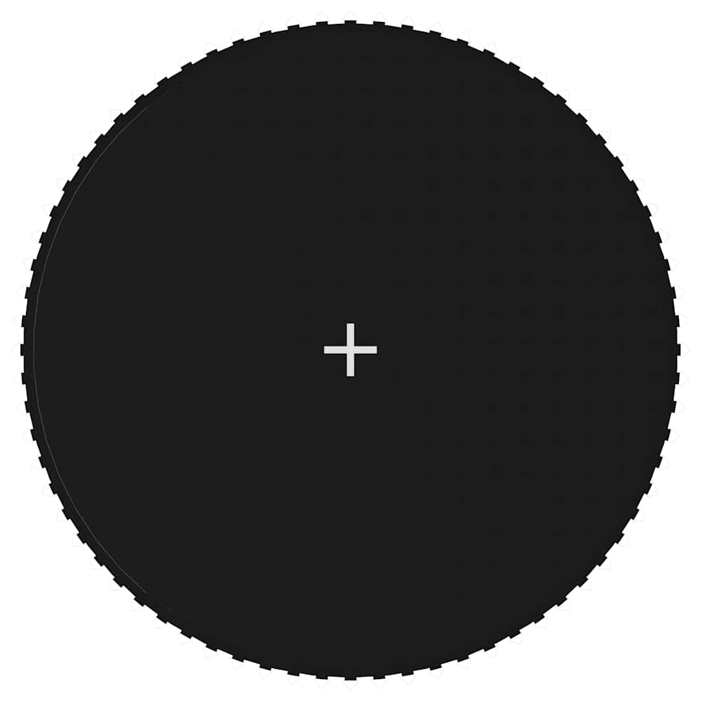 vidaXL Springmat voor 10 feet/3,05 m ronde trampoline stof zwart