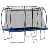 vidaXL Trampolineset rechthoekig 150 kg 274x183x76 cm