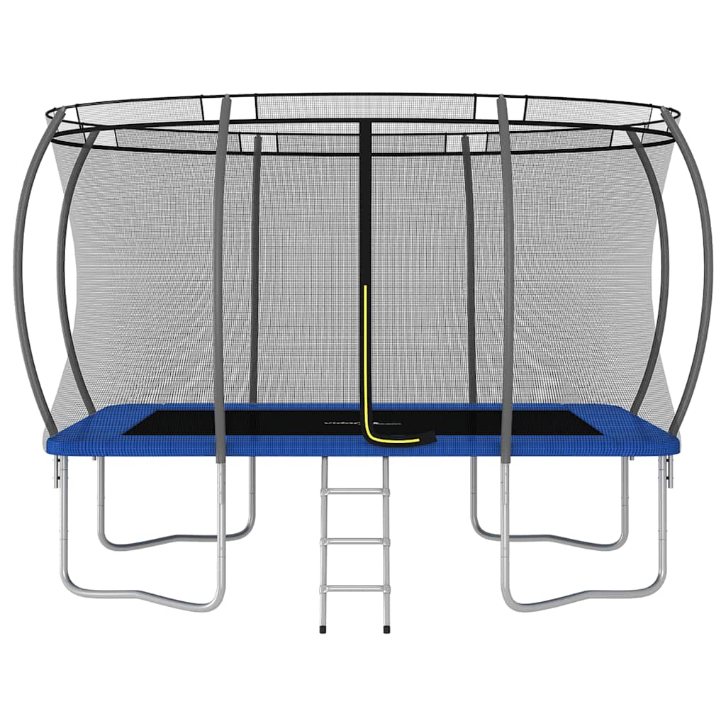 vidaXL Trampolineset rechthoekig 150 kg 274x183x76 cm
