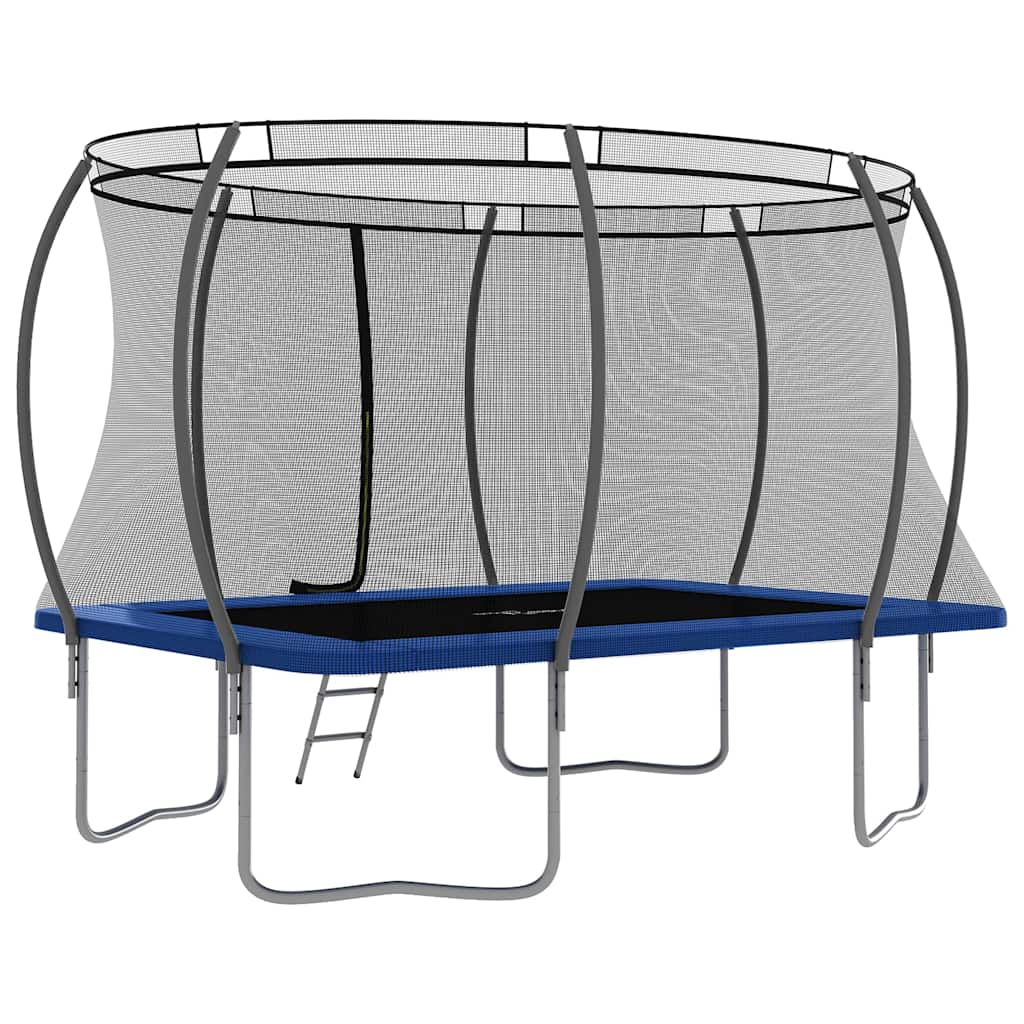 vidaXL Trampolineset rechthoekig 150 kg 274x183x76 cm