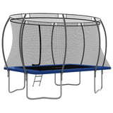 vidaXL Trampolineset rechthoekig 150 kg 274x183x76 cm