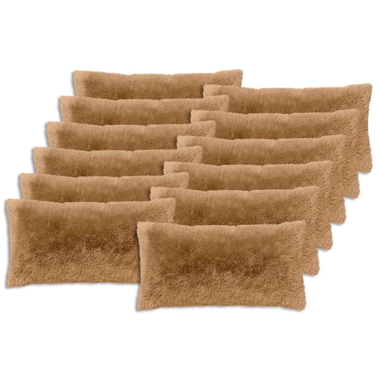 vidaXL Kussen met kussen HEERLEN 2 st Groen PV Fleece