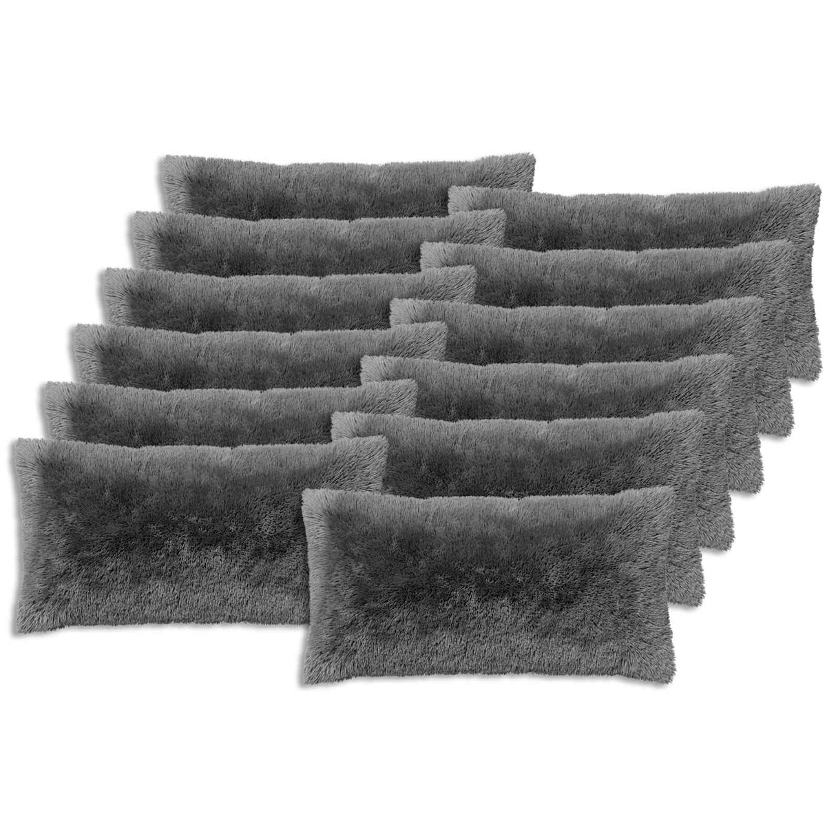 vidaXL Kussen met kussen HEERLEN 2 st Groen PV Fleece