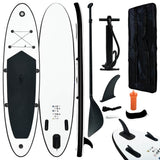 vidaXL Stand Up Paddleboardset opblaasbaar rood en wit