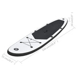 vidaXL Stand Up Paddleboardset opblaasbaar rood en wit
