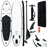 vidaXL Stand Up Paddleboardset opblaasbaar rood en wit