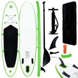 vidaXL Stand Up Paddleboardset opblaasbaar rood en wit