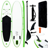 vidaXL Stand Up Paddleboardset opblaasbaar rood en wit