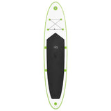 vidaXL Stand-up paddleboard opblaasbaar met zeilset rood en wit