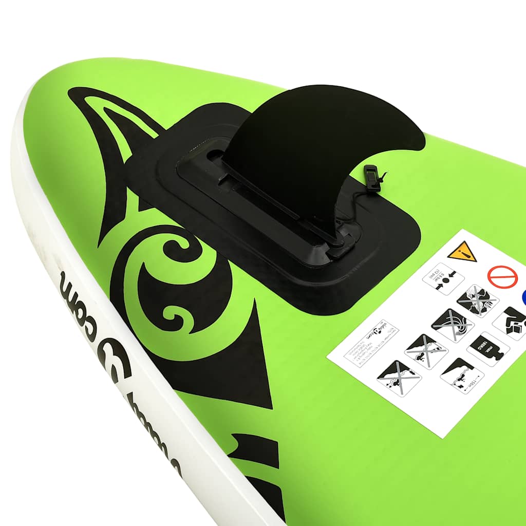 vidaXL Stand Up Paddleboardset opblaasbaar 305x76x15 cm blauw