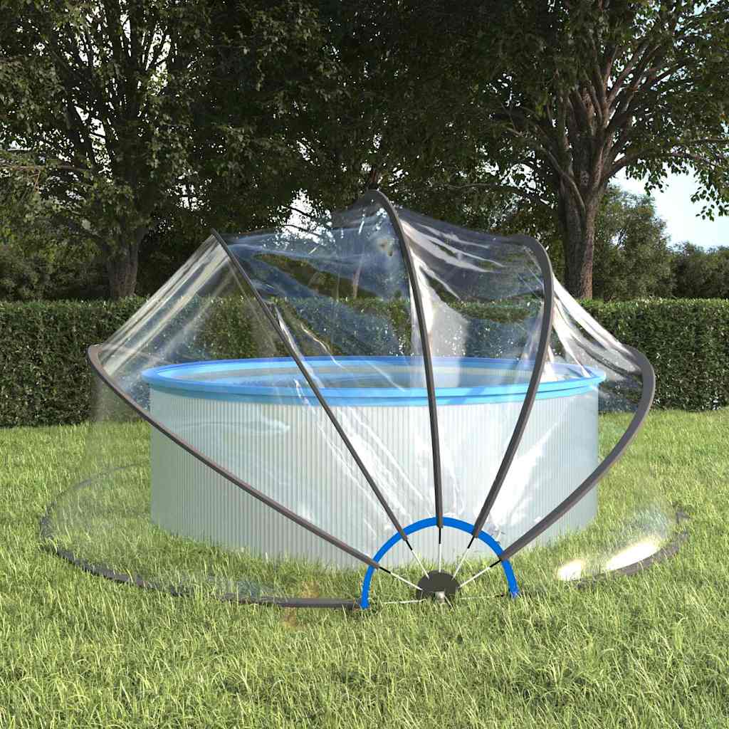 vidaXL Zwembadkoepel 440x220 cm