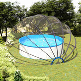 vidaXL Zwembadkoepel 440x220 cm