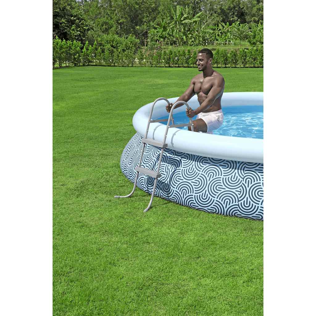 Bestway Zwembadladder Flowclear met 4 treden 122 cm