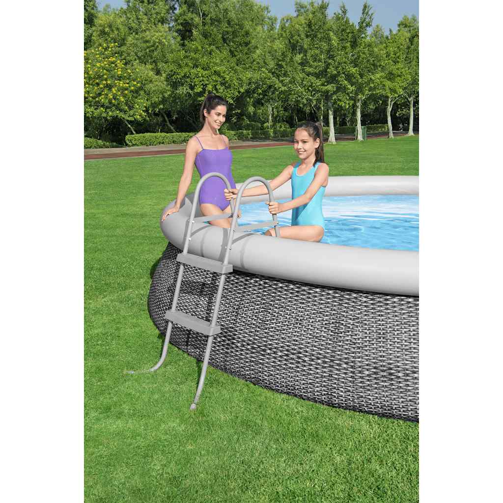Bestway Zwembadladder Flowclear met 4 treden 122 cm