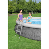 Bestway Zwembadladder Flowclear met 4 treden 122 cm