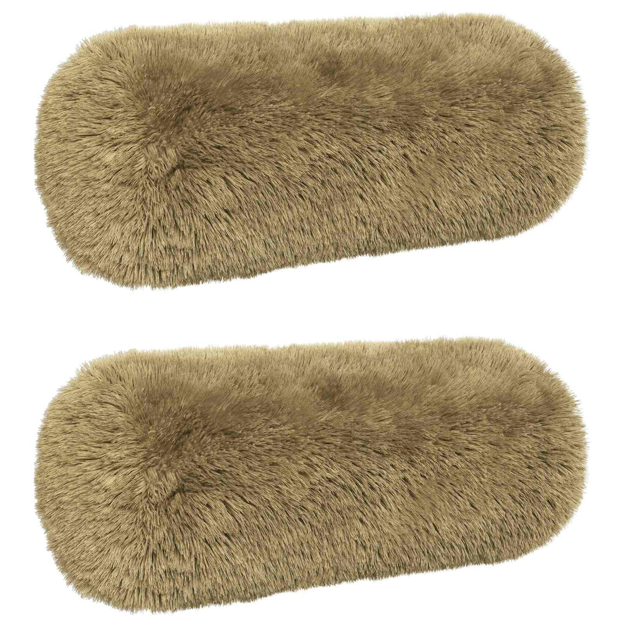 vidaXL Kussen met kussen HEERLEN 2 st Groen PV Fleece