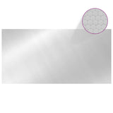 vidaXL Pool Cover 300 cm PE Silver