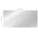 vidaXL Pool Cover 300 cm PE Silver