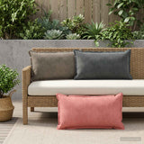 vidaXL Cushion with cushion WOODEN 2 pcs Blue velvet