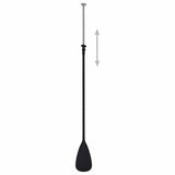 vidaXL Stand Up Paddleboardset opblaasbaar 300x76x10 cm zeeblauw