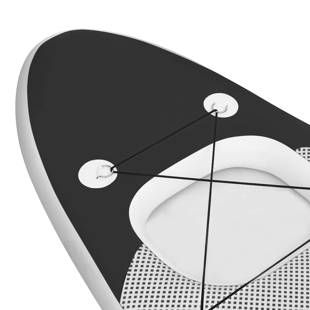 vidaXL Stand Up Paddleboardset opblaasbaar 300x76x10 cm zeeblauw