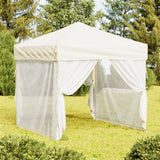 vidaXL Partytent inklapbaar met zijwanden 2x2 m blauw