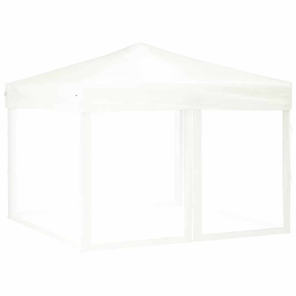 vidaXL Partytent inklapbaar met zijwanden 2x2 m blauw