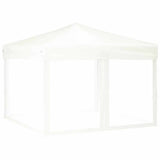vidaXL Partytent inklapbaar met zijwanden 2x2 m blauw