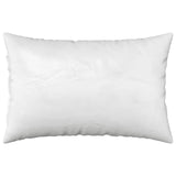 vidaXL Cushion with cushion WOODEN 2 pcs Blue velvet