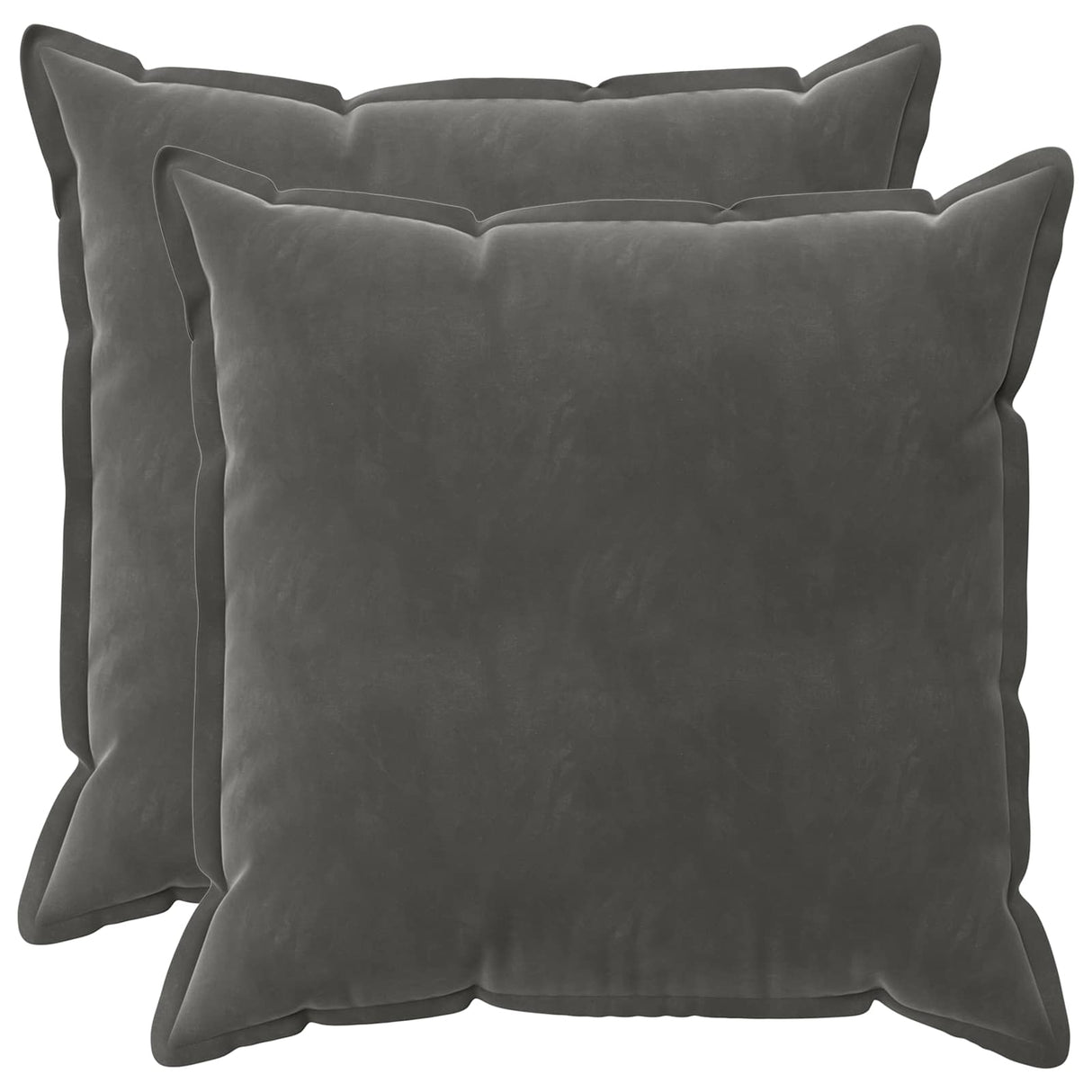 vidaXL Cushion with cushion WOODEN 2 pcs Blue velvet