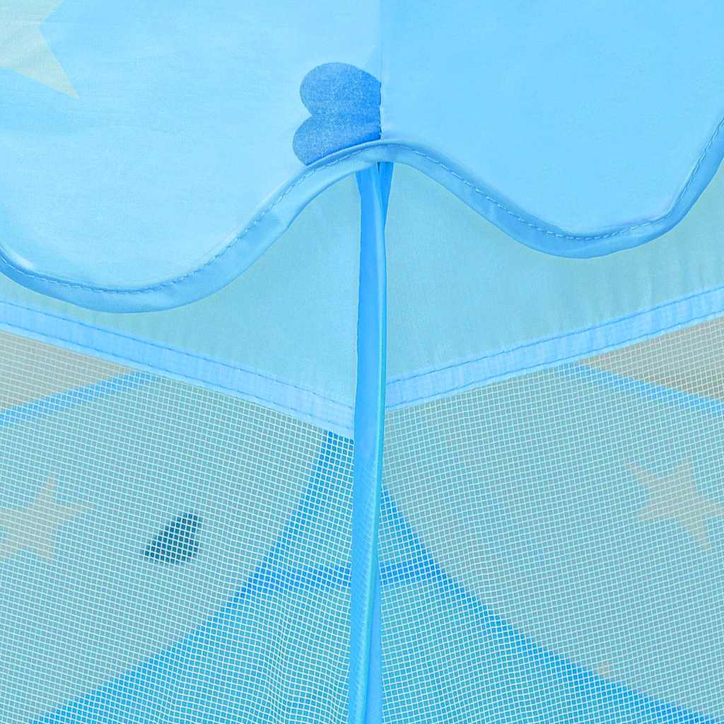 vidaXL Kinderspeeltent 102x102x82 cm blauw