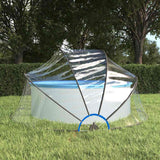 vidaXL Zwembadkoepel 440x220 cm