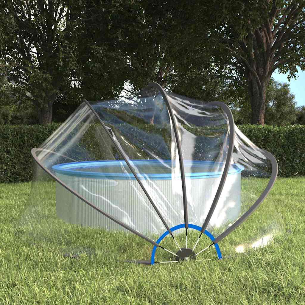 vidaXL Zwembadkoepel 440x220 cm